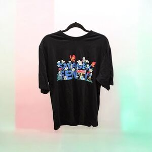 Savage Fenty Smurf Graphic T-Shirt Sz SM Mens